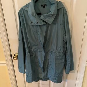 CHANEL Teal Utility Jacket